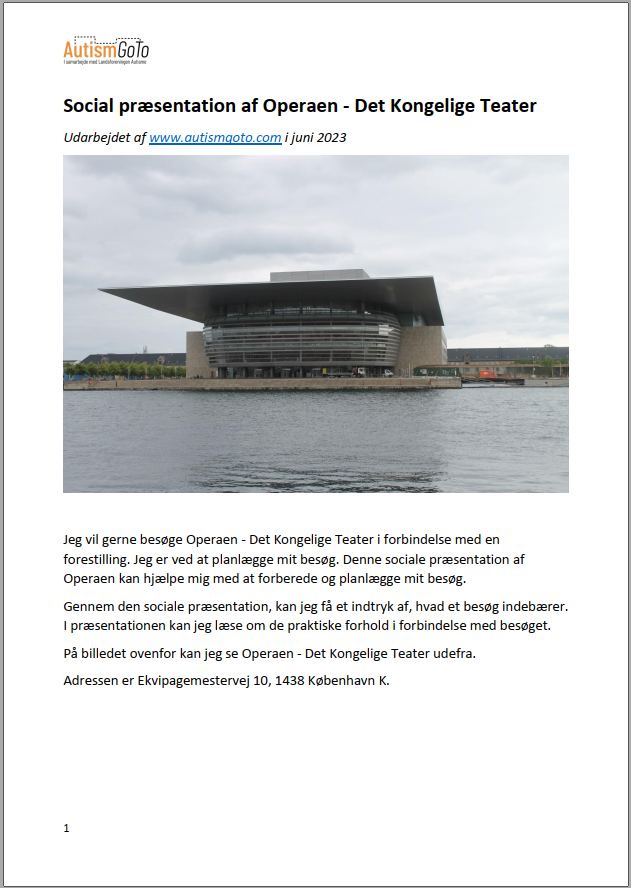 Foto af social præsentation - Operaen