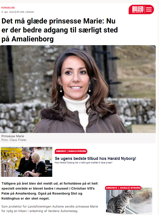 Billed-Bladet - prinsesse Marie