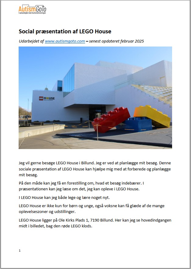 LEGO House - foto af social præsentation