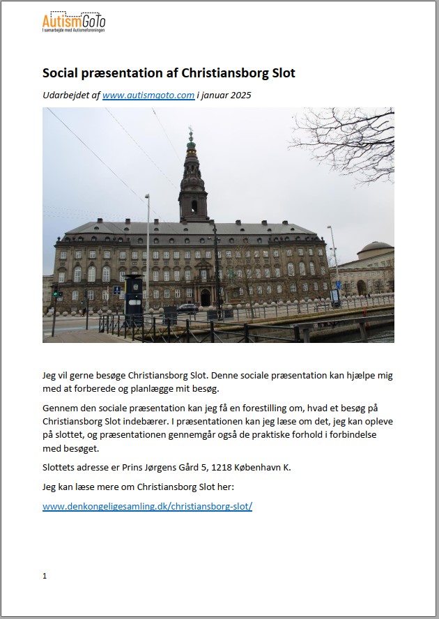 Foto af social præsentation - Christiansborg Slot