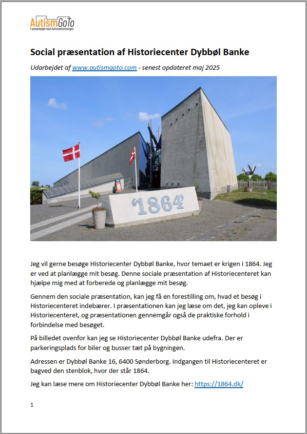 Social præsentation af Historiecenter Dybbøl Banke