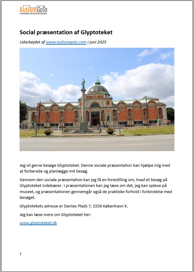 Foto af social præsentation Glyptoteket