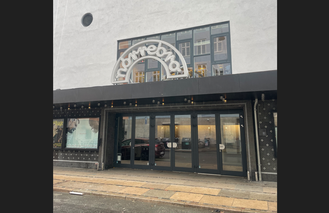 Foto facade Nørrebro Teater oktober 2025