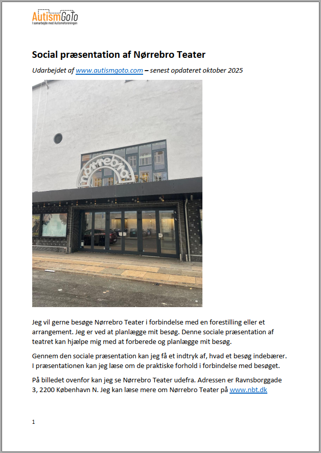 Foto social præsentation Nørrebro Teater oktober 2025