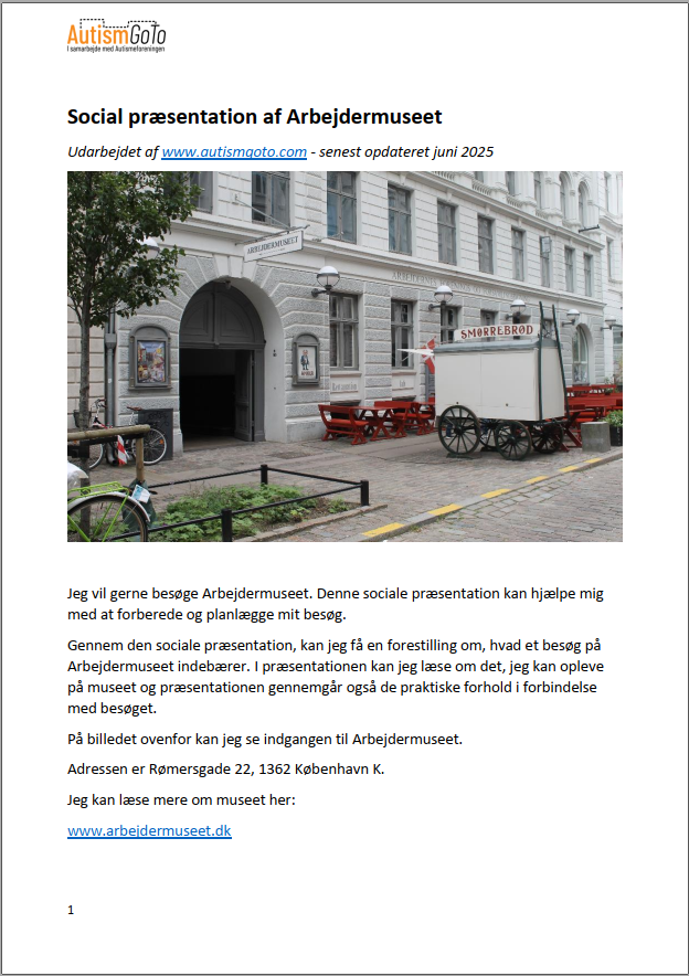 Foto af social præsentation Arbejdermuseet juni 2025 Foto af social præsentation Arbejdermuseet juni 2025