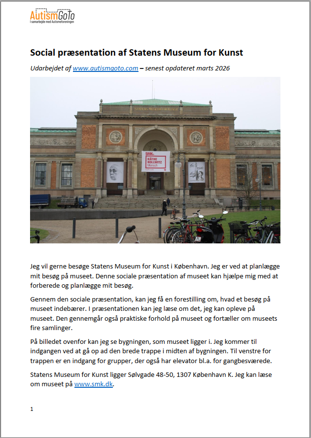 Foto af social præsentation SMK - marts 2026