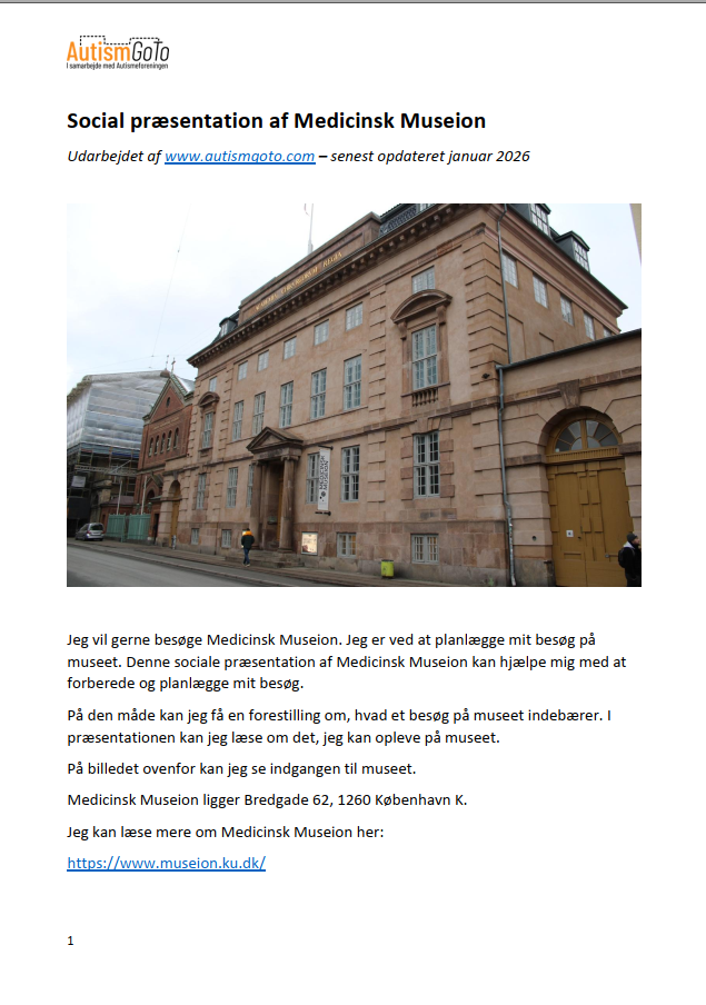 Foto - social præsentation - Medicinsk Museion - januar 2026