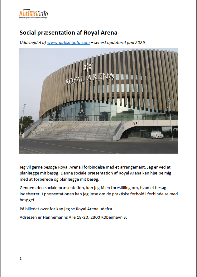 Foto - Royal Arena - social præsentation - juni 2026